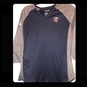 SOLD🚫Minnesota Twins Womens 3/4 Sleeve Shirt